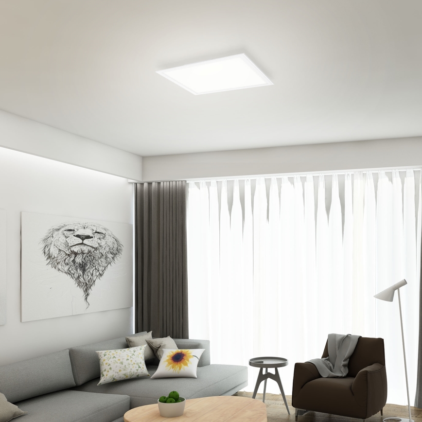 Briloner 7179-016 - Ρυθμιζόμενο LED οροφής φωτιστικό PIATTO LED/24W/230V 3000-6500K με τηλεχειριστήριο