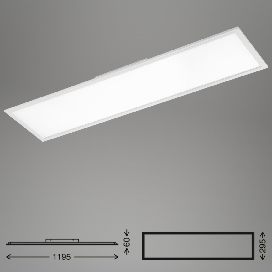 Briloner 7193-016 - Επιφανειακό πάνελ LED/38W/230V 4000K