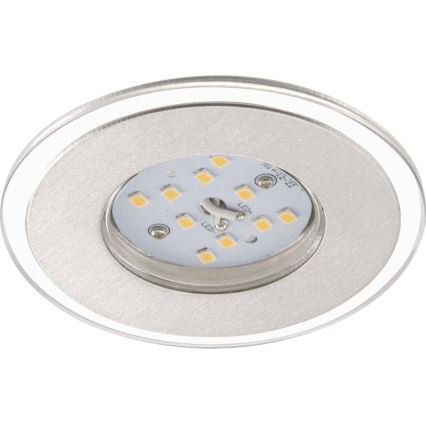 Briloner 7197-039-Σετ 3x LED Ρυθμιζόμενο φωτιστικό οροφής για μπάνιο LED/4,5W/230V IP44