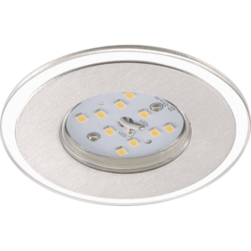 Briloner 7197-039-Σετ 3x LED Ρυθμιζόμενο φωτιστικό οροφής για μπάνιο LED/4,5W/230V IP44