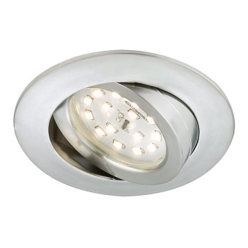 Briloner 7209-019 - Χωνευτό Φωτιστικό μπάνιου LED ATTACH LED/5W/230V IP23