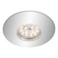 Briloner 7227-018 - Χωνευτό Φωτιστικό μπάνιου LED LED/5W/230V IP65 ματ χρώμιο