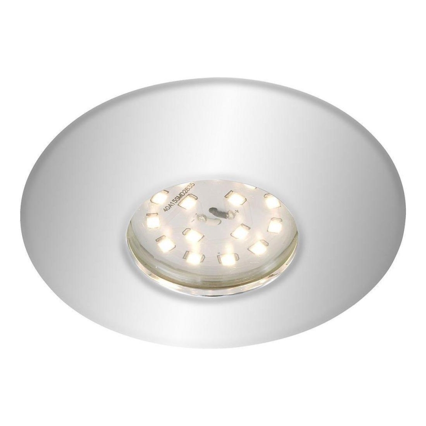 Briloner 7227-018 - Χωνευτό Φωτιστικό μπάνιου LED LED/5W/230V IP65 ματ χρώμιο