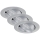 Briloner 7278-034 - ΣΕΤ 3x Κρεμαστό φως οροφής μπάνιου LED 3xLED/5W/230V