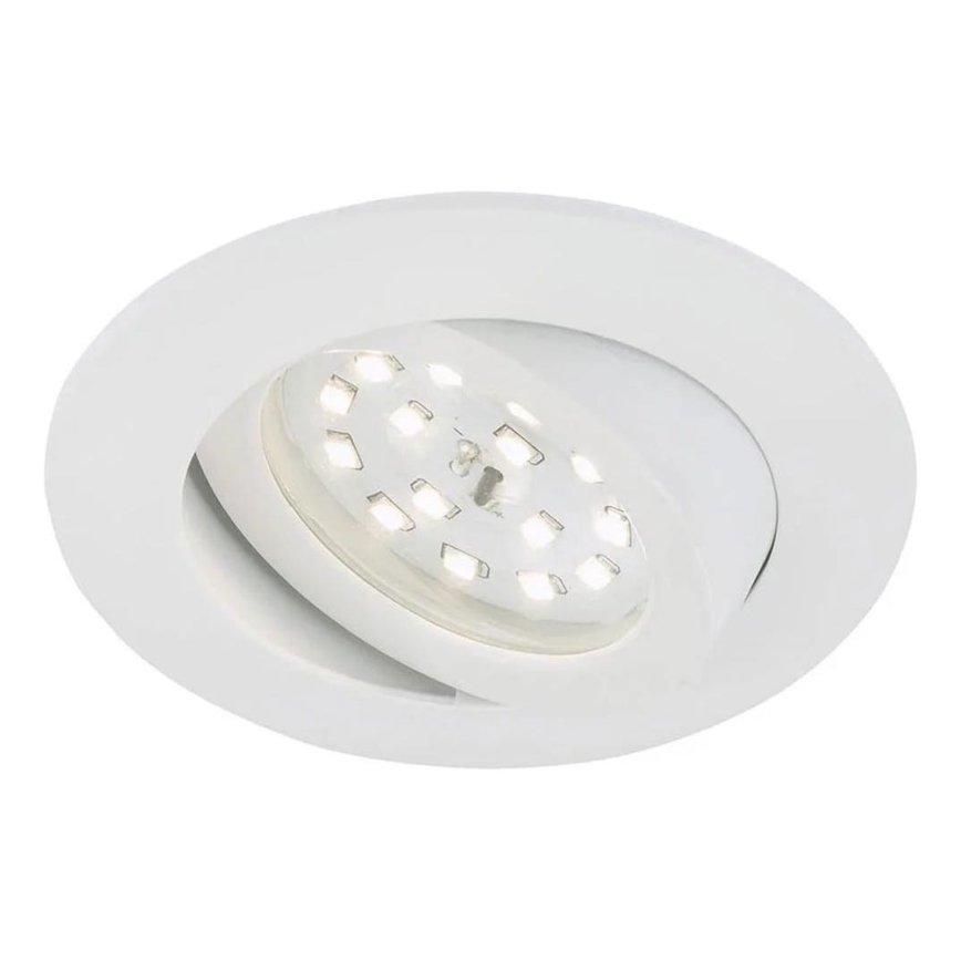Briloner 7296-016 - LED Dimmable χωνευτό φωτιστικό μπάνιου LED/6,5W/230V IP23