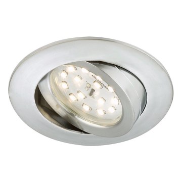 Briloner 7296-019 - LED ρυθμιζόμενο φωτιστικό οροφής μπάνιου LED/6,5W/230V IP23