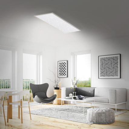 Briloner 7304-016 - LED Dimmable φωτιστικό οροφής STARRY SKY LED/36W/230V 3000-6000K + τηλεχειριστήριο