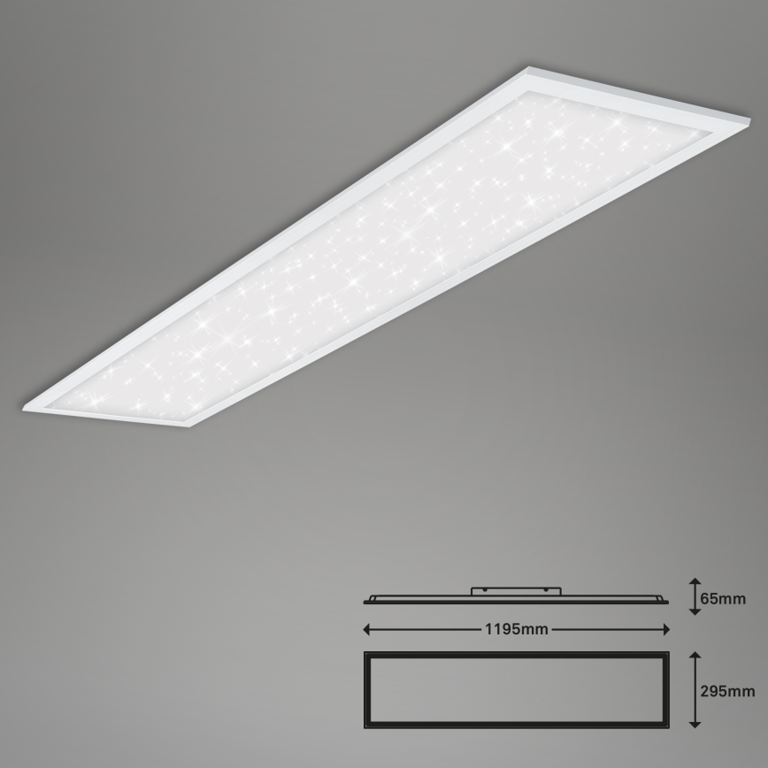 Briloner 7304-016 - LED Dimmable φωτιστικό οροφής STARRY SKY LED/36W/230V 3000-6000K + τηλεχειριστήριο