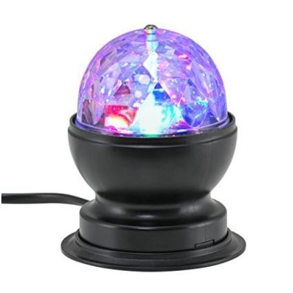 Briloner 7357-015 - LED επιτραπέζια ντισκομπάλα DISCO LIGHT 1xE27/3W/230V