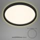 Briloner 7363-015 - Φωτιστικό οροφής LED CADRE LED/22W/230V d. 42,5 cm μαύρο