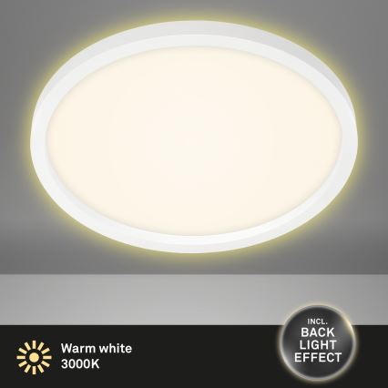 Briloner 7363-016 - Φωτιστικό οροφής LED CADRE LED/22W/230V d. 42,5 cm λευκό