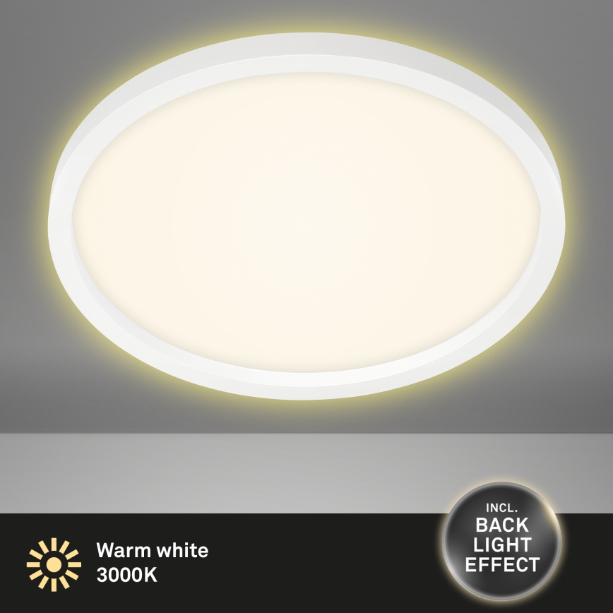 Briloner 7363-016 - Φωτιστικό οροφής LED CADRE LED/22W/230V d. 42,5 cm λευκό