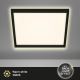 Briloner 7364-015 - Φωτιστικό οροφής LED CADRE LED/22W/230V 42,2x42,2 cm μαύρο
