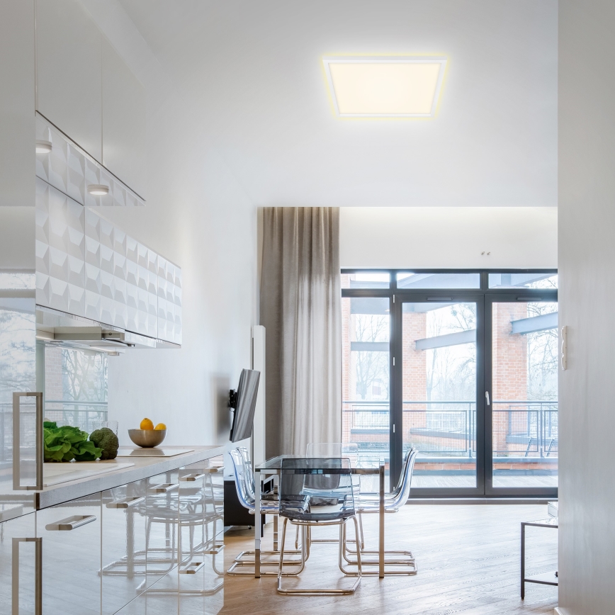 Briloner 7364-016 - Φωτιστικό οροφής LED CADRE LED/22W/230V 42,2x42,2 cm λευκό