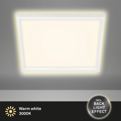 Briloner 7364-016 - Φωτιστικό οροφής LED CADRE LED/22W/230V 42,2x42,2 cm λευκό