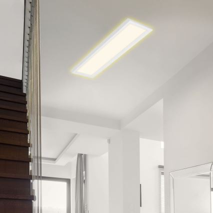 Briloner 7365-016 - Φωτιστικό οροφής LED CADRE LED/22W/230V 58,2x20,2 cm λευκό