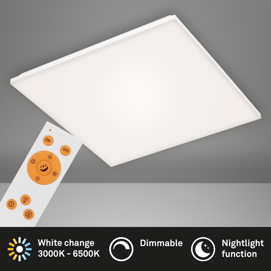Briloner 7378216 - Πάνελ dimming LED LED/38W/230V 3000-6500K + τηλεχειριστήριο