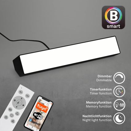 Briloner 7379-015 - LED RGBW Λάμπα dimming SMART LED/9W/230V 3000-6500K Wi-Fi Tuya + τηλεχειριστήριο