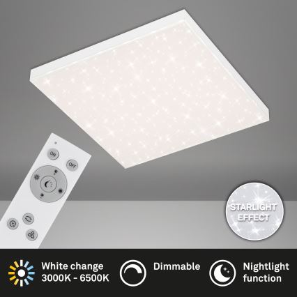 Briloner 7381-116 - LED Dimmable φωτιστικό οροφής STARRY SKY LED/24W/230V 3000-6500K + τηλεχειριστήριο
