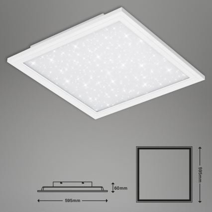 Briloner 7392-016 - Φωτιστικό οροφής LED STARRY SKY LED/38W/230V