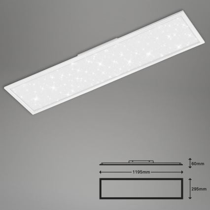Briloner 7393-016 - Πάνελ πλαφονιέρα LED STAR SKY LED/38W/230V 4000K