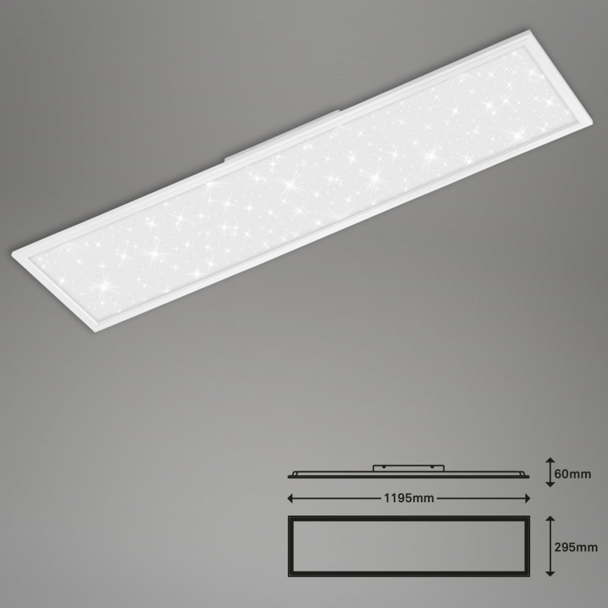 Briloner 7393-016 - Πάνελ πλαφονιέρα LED STAR SKY LED/38W/230V 4000K