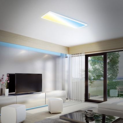 Briloner 7403-016 - LED Dimmable φωτιστικό οροφής SLIM LED/23W/230V 2700-6500K + τηλεχειριστήριο
