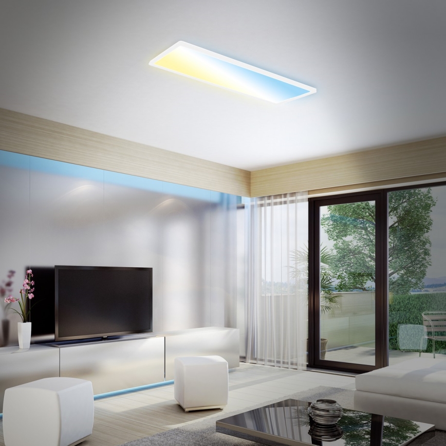 Briloner 7403-016 - LED Dimmable φωτιστικό οροφής SLIM LED/23W/230V 2700-6500K + τηλεχειριστήριο