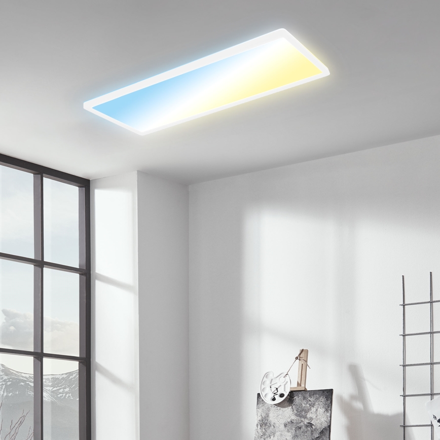 Briloner 7403-016 - LED Dimmable φωτιστικό οροφής SLIM LED/23W/230V 2700-6500K + τηλεχειριστήριο