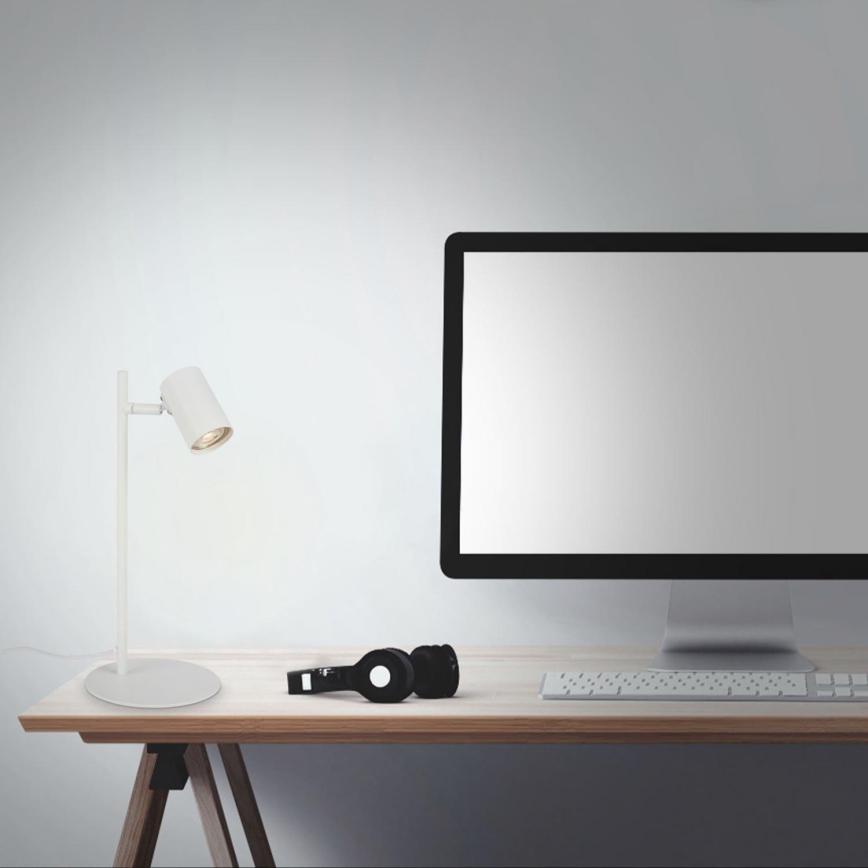 Briloner 7408-016 - Eπιτραπέζια λάμπα RETRO 1xGU10/9W/230V λευκό