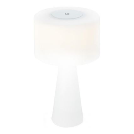 Briloner 7420016 - LED Dimming επαναφορτιζόμενο αφής Εξωτερικού χώρου Επιτραπέζιο φωτιστικό LED/4W/5V IP44 3000K λευκό