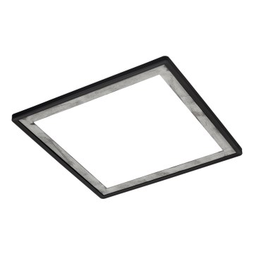 Briloner 7457-414 - LED Φωτιστικό οροφής SLIM LED/18W/230V 4000K 29x29 cm μαύρο