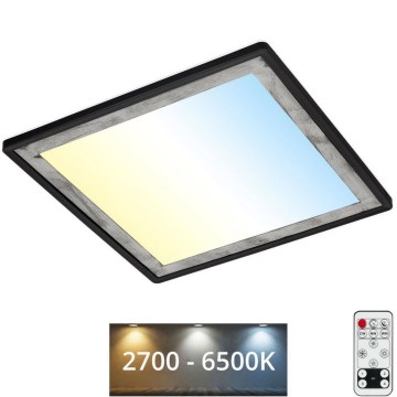 Briloner 7459-414 - LED Dimmable φωτιστικό οροφής SLIM LED/22W/230V 2700-6500K + τηλεχειριστήριο