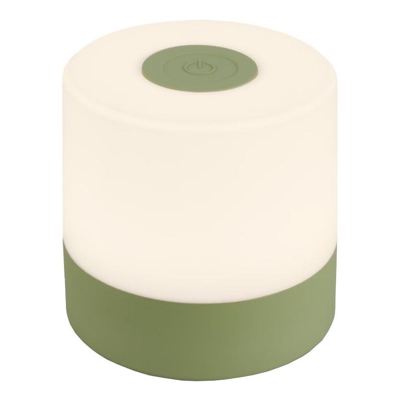 Briloner 7461019 - Επαναφορτιζόμενος εξωτερικός επιτραπέζιος φωτισμός LED με ρύθμιση φωτεινότητας LED/2W/5V IP44 1200 mAh πράσινο