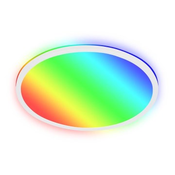 Briloner 7494016 - LED RGBW ρυθμιζόμενο φωτιστικό οροφής SMART LED/22W/230V 4000K διάμ. 42 cm Wi-Fi Tuya + τηλεχειριστήριο