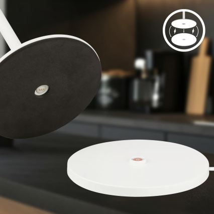 Briloner 7517016 - LED RGBW ρυθμιζόμενη επαναφορτιζόμενη εξωτερική επιτραπέζια λάμπα CILANO LED/3W/5V IP44 2000 mAh λευκή