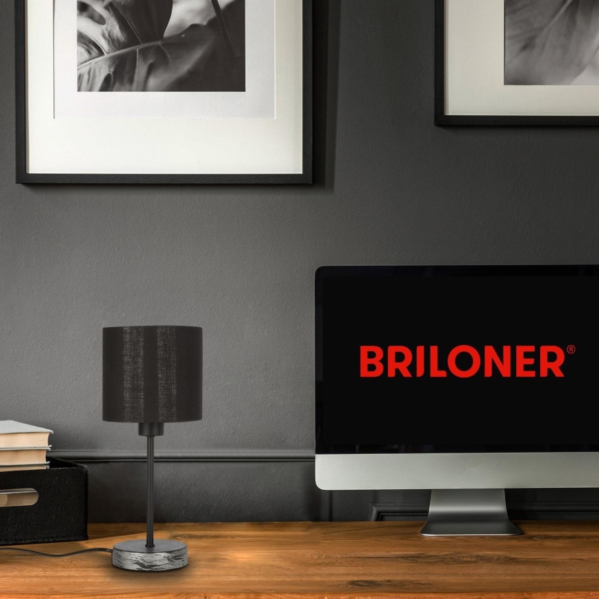 Briloner 7737-014 - Eπιτραπέζιο φωτιστικό SILVER CRAFTED 1xE14/25W/230V