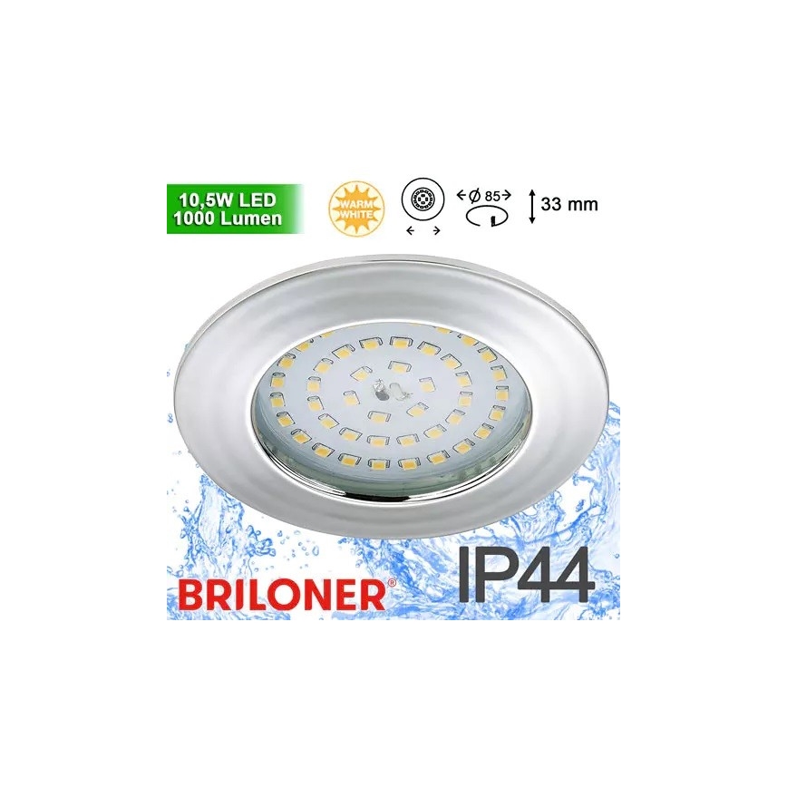 Briloner 8310-019 - Κρεμαστό φωτιστικό οροφής μπάνιου LED LED/10,5W/230V IP44
