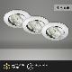 Briloner 8312-039 - ΣΕΤ 3x Κρεμαστό φωτιστικό οροφής μπάνιου LED LED/5W/230V IP23