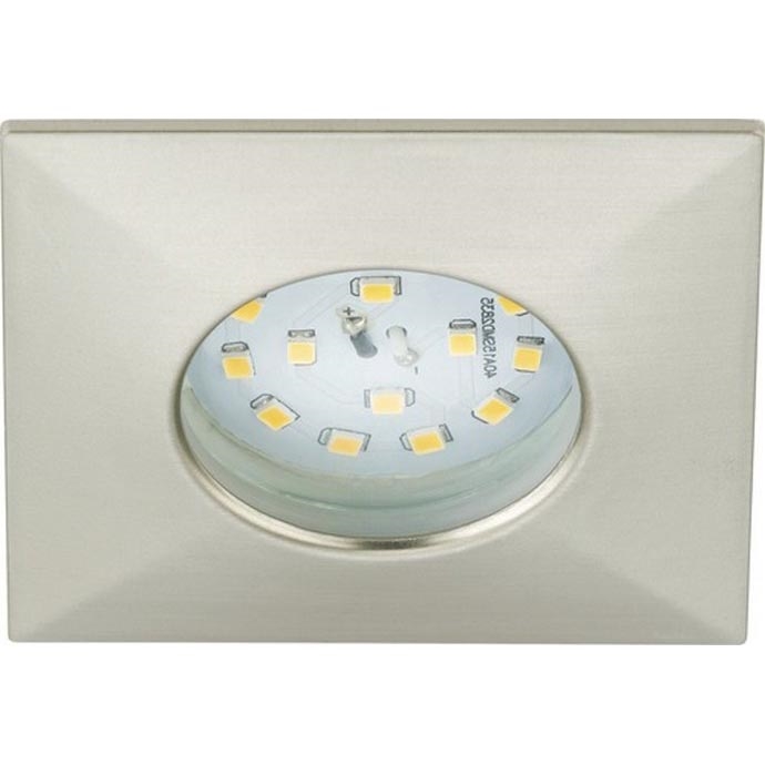 Briloner 8313-012 - Χωνευτό Φωτιστικό μπάνιου LED LED/5W/230V IP44 ματ χρώμιο