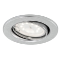 Briloner 8315-019 - Χωνευτό Φωτιστικό μπάνιου LED 1xGU10/5W/230V IP23