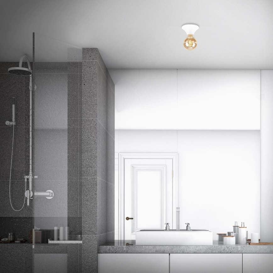 Briloner - Φωτιστικό οροφής μπάνιου 1xE27/10W/230V IP44 λευκό