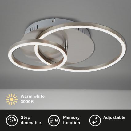 Briloner - LED Dimmable φωτιστικό οροφής FRAMES LED/24,5W/230V