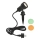 Briloner - LED φωτιστικό εξωτερικού χώρου TERRA 1xGU10/3W/230V IP44 μαύρο
