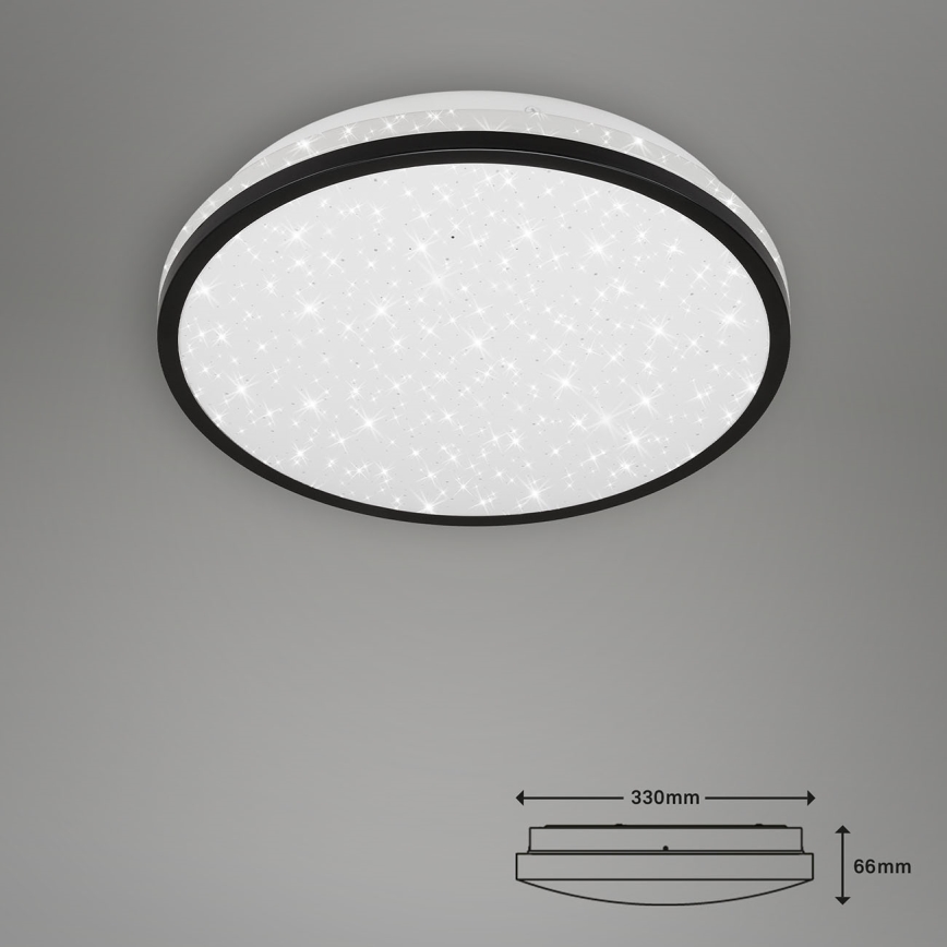 Briloner - LED Οροφιαίο φωτιστικό μπάνιου STARRY SKY LED/12W/230V IP44