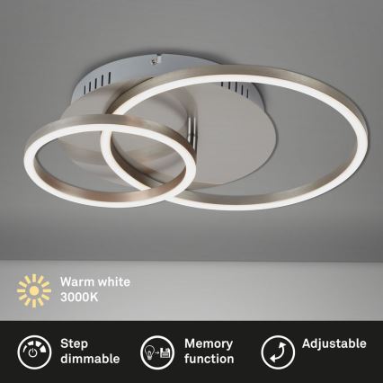 Briloner - Ρυθμιζόμενο φωτιστικό οροφής LED FRAMES LED/24,5W/230V