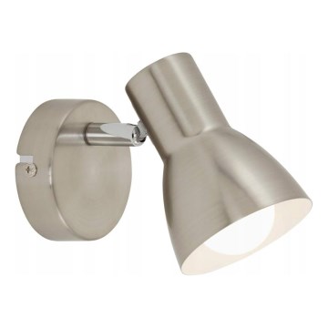 Briloner - Επιτοίχιο σποτ φωτιστικό CUB 1xE14/25W/230V ματ χρώμιο