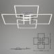 Briloner -  Πλαφονιέρα οροφής ντιμαριζόμενη LED FRAME 4xLED/12W/230V