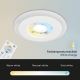 Briloner - ΣΕΤ 3x LED RGBW Κρεμαστό φωτιστικό οροφής μπάνιου dimmimg LED/5W/230V 3000-6500K IP44 + τηλεχειριστήριο