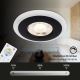 Briloner - ΣΕΤ 3x LED RGBW Κρεμαστό φωτιστικό οροφής μπάνιου dimmimg LED/5W/230V 3000-6500K IP44 + τηλεχειριστήριο